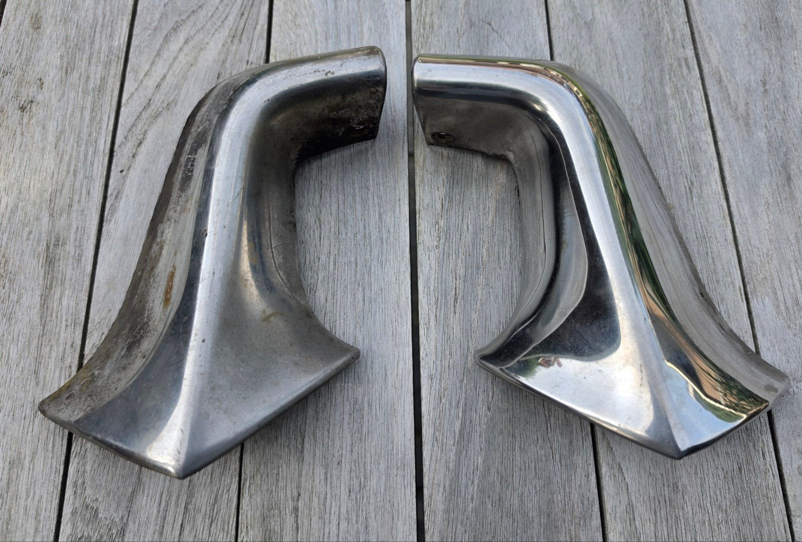 Citroen ID DS set bumperhoeken gebruikt., Auto-onderdelen, Ophalen of Verzenden, Gebruikt