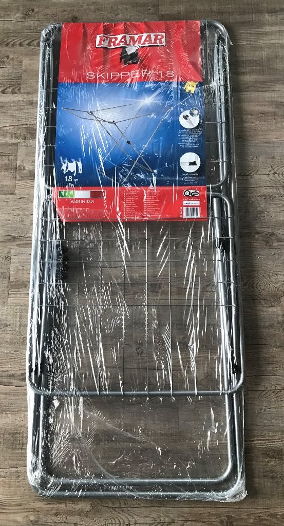 Nieuw 18 meter  Wasrek - Opvouwbaar en Compact, Tuin en Terras, Droogmolens en Wasrekken, Ophalen of Verzenden, Nieuw, Wasrek