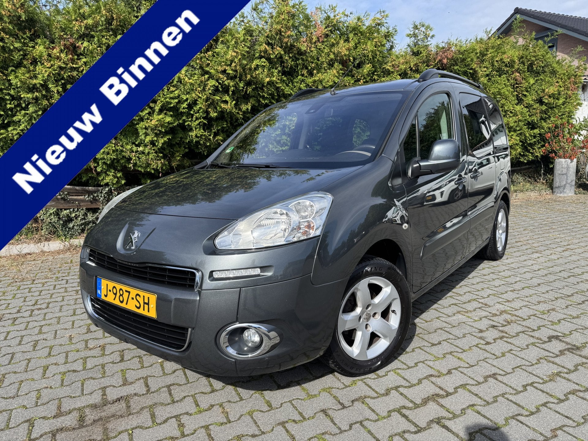 Peugeot Partner Tepee 1.6 VTi Style Climate, Cruise, Trekhaa, Auto's, Voorwielaandrijving, Euro 5, Stof, Gebruikt