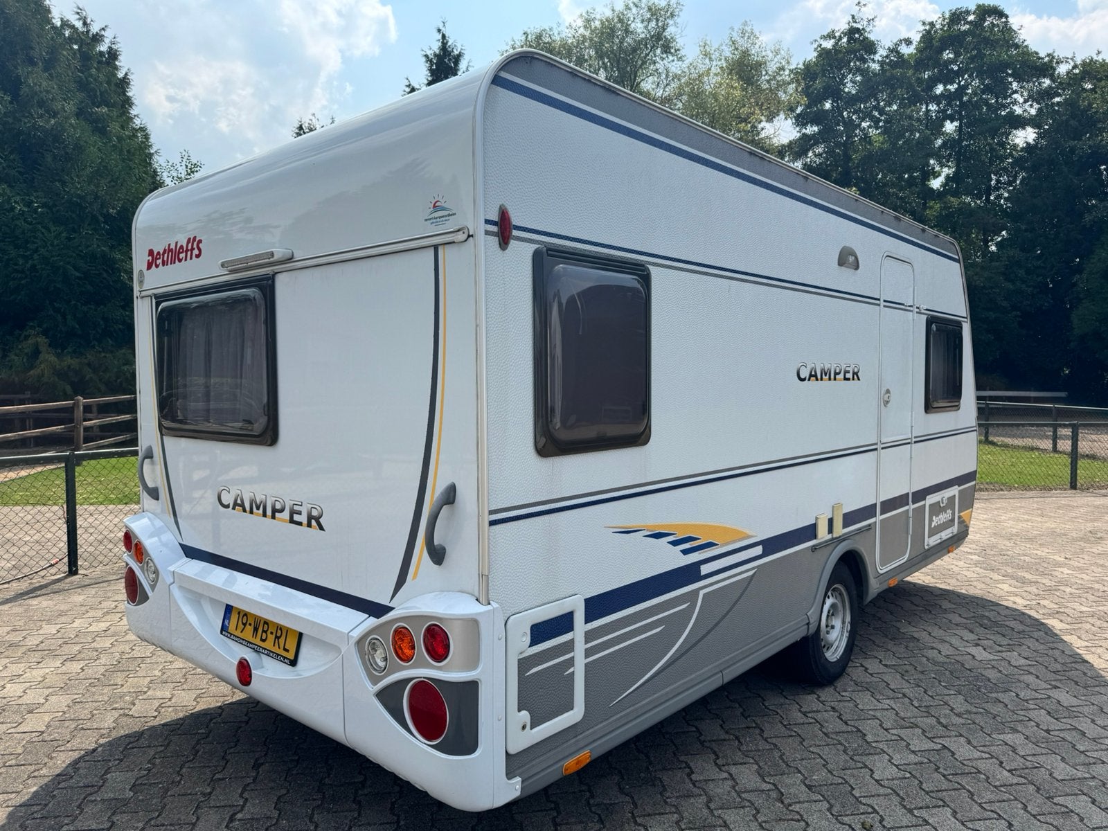 Prachtige DETHLEFFS CAMPER450 DB *frandbed*isabella tent*, Rondzit, Bedrijf, _, _