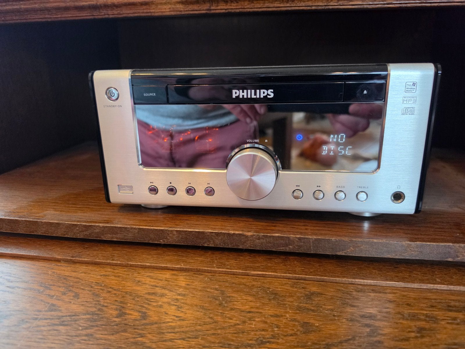 Philips MCM906/12 Heritage Audio HiFi-systeem, Audio, Tv en Foto, Versterkers en Receivers, Ophalen, Gebruikt, 120 watt of meer