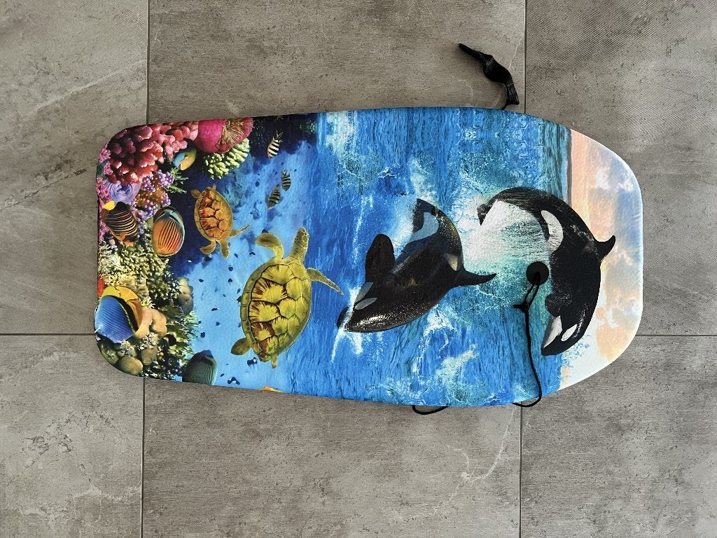 Bodyboard voor de kinderen, Watersport en Boten, Ophalen, Gebruikt, Funboard, Met koord