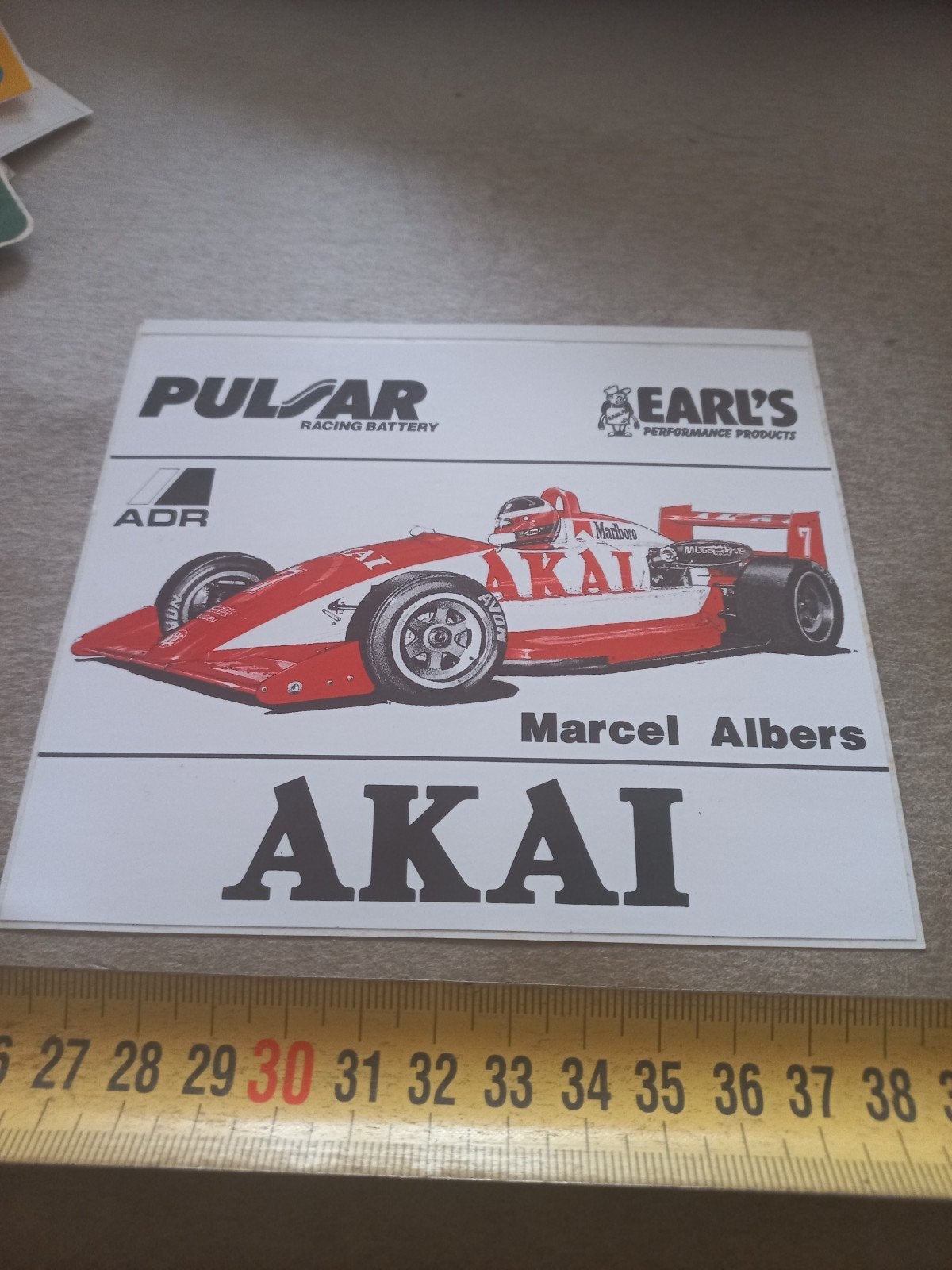 akai marcel albers marlboro, Ophalen of Verzenden, Zo goed als nieuw