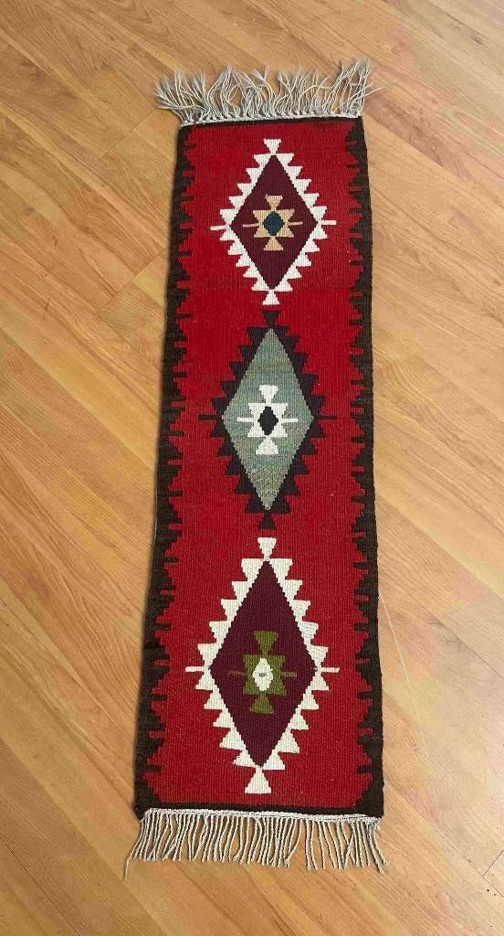 Vintage kelim kleed met foam mat 100/30 cm, Minder dan 50 cm, Gebruikt, 100 tot 150 cm, Etten-Leur
