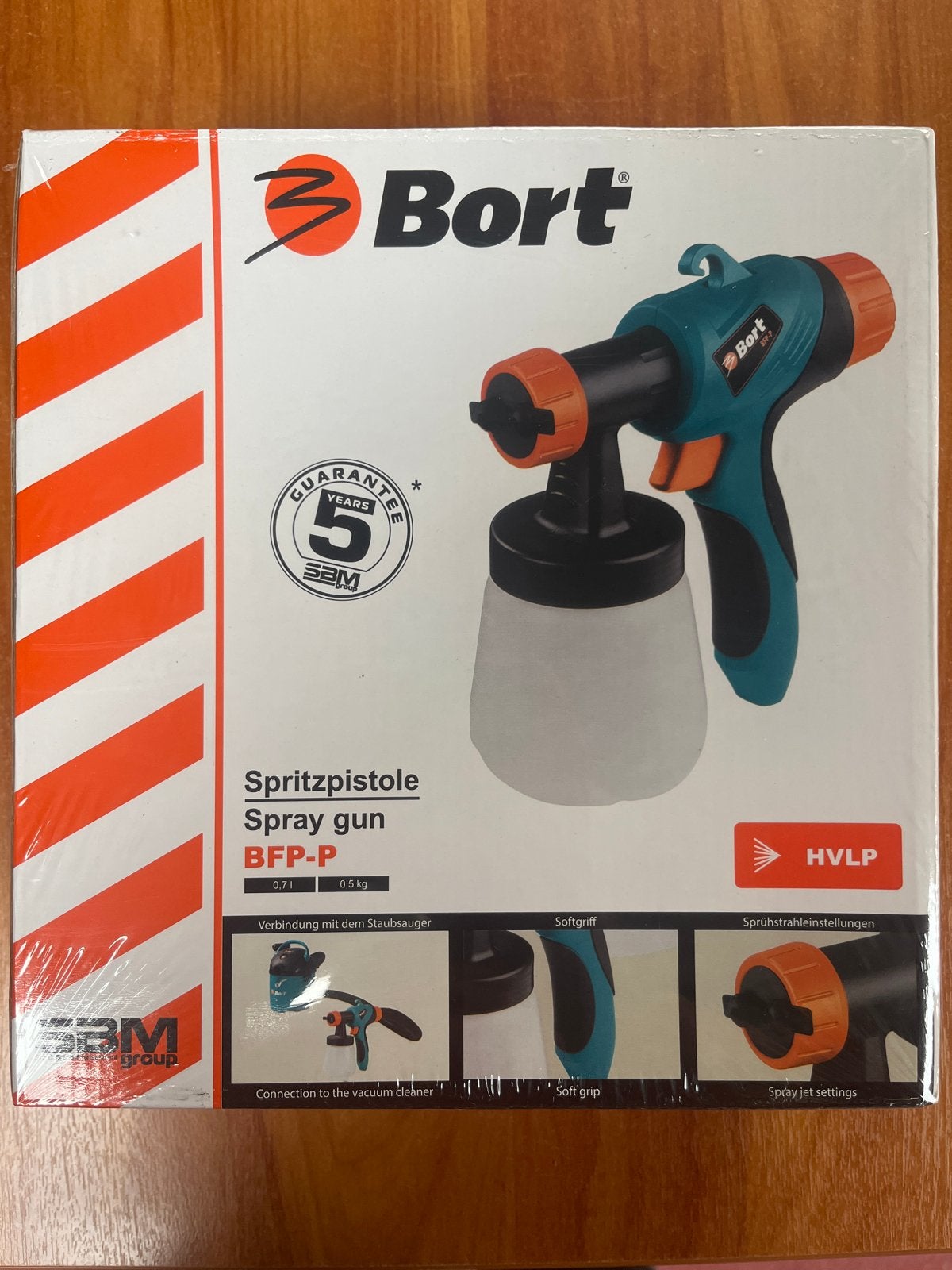 Bort BFP-P Spuitpistool HVLP - Nieuw in doos, Ophalen of Verzenden, Nieuw