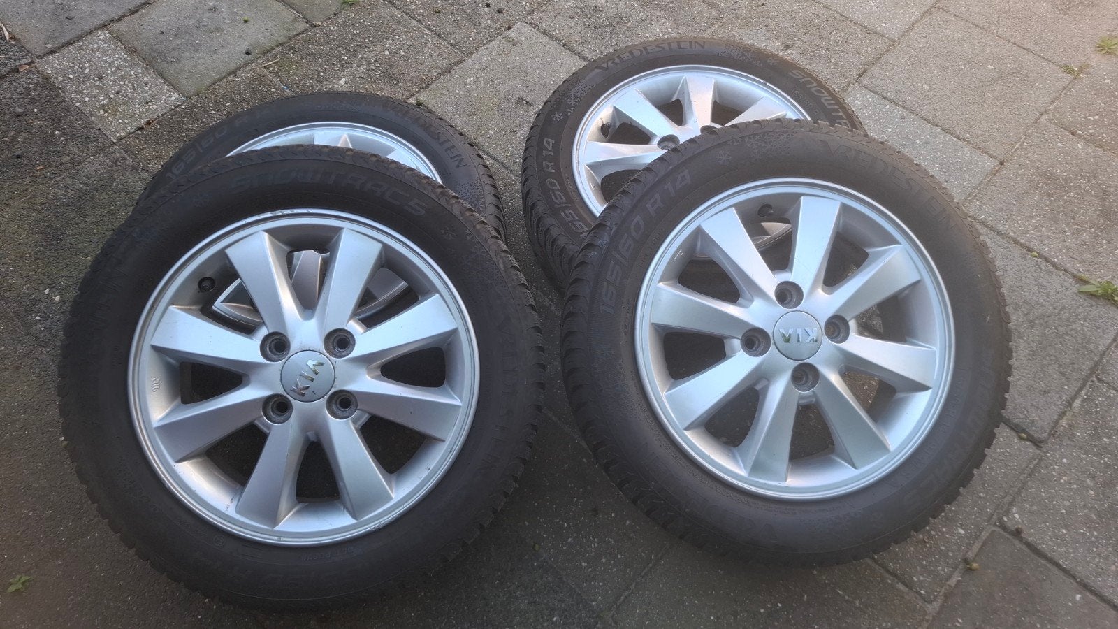 Aluminium velgen, Ophalen, Gebruikt