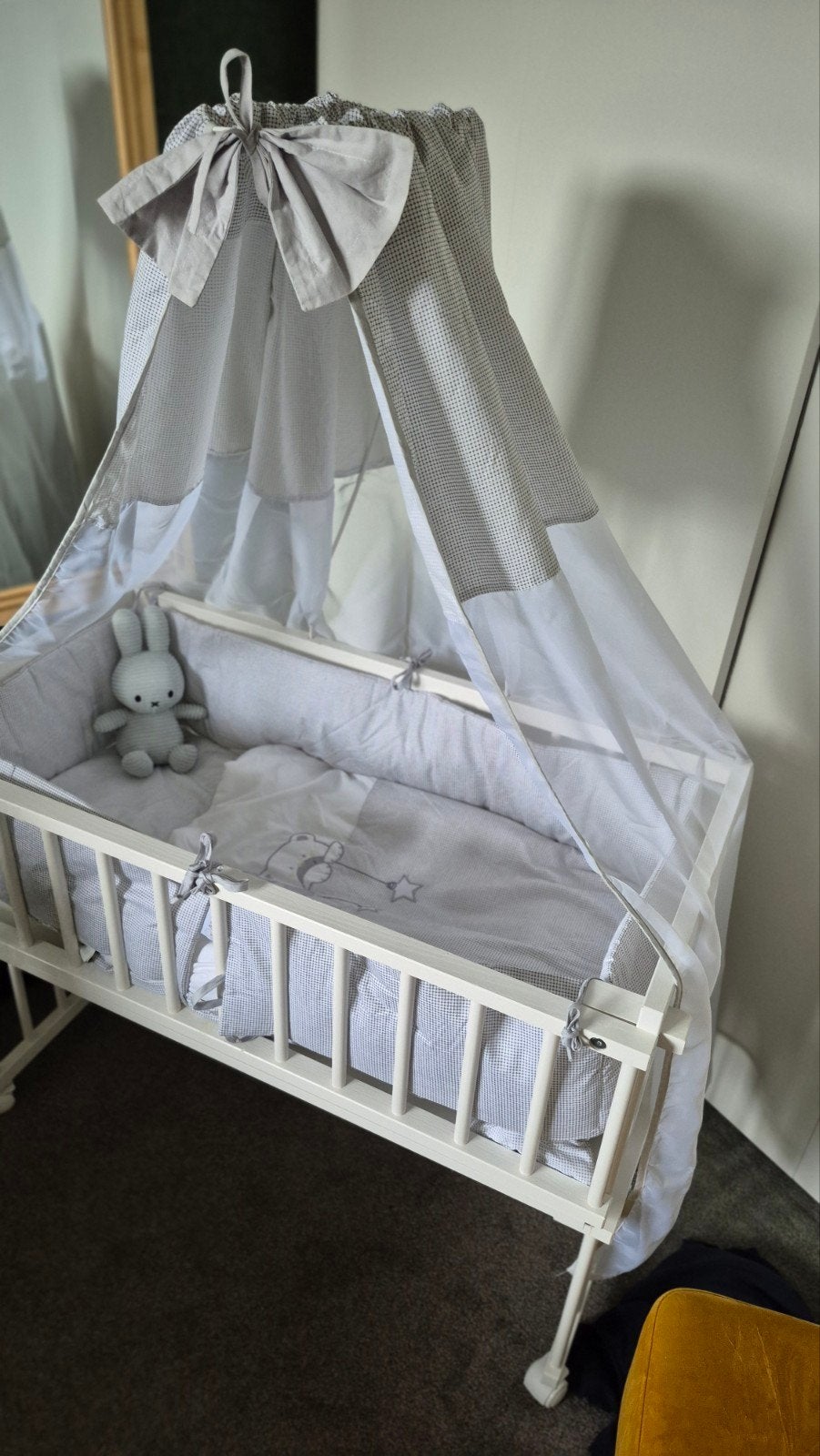 Piccolo Due  co-sleeper, Wieg 90x45cm, Kinderen en Baby's, Babywiegjes en Ledikanten, Ophalen, Zo goed als nieuw, Wieg