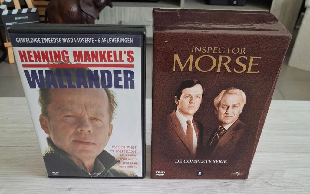 Complete serie inspector morse + wallander, Cd's en Dvd's, Dvd's | Tv en Series, Alle leeftijden, Ophalen of Verzenden, Zo goed als nieuw