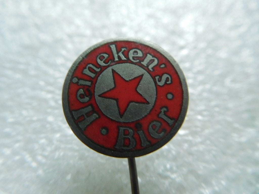speldje Heineken bier emaille, Ophalen of Verzenden, Zo goed als nieuw, Overige onderwerpen