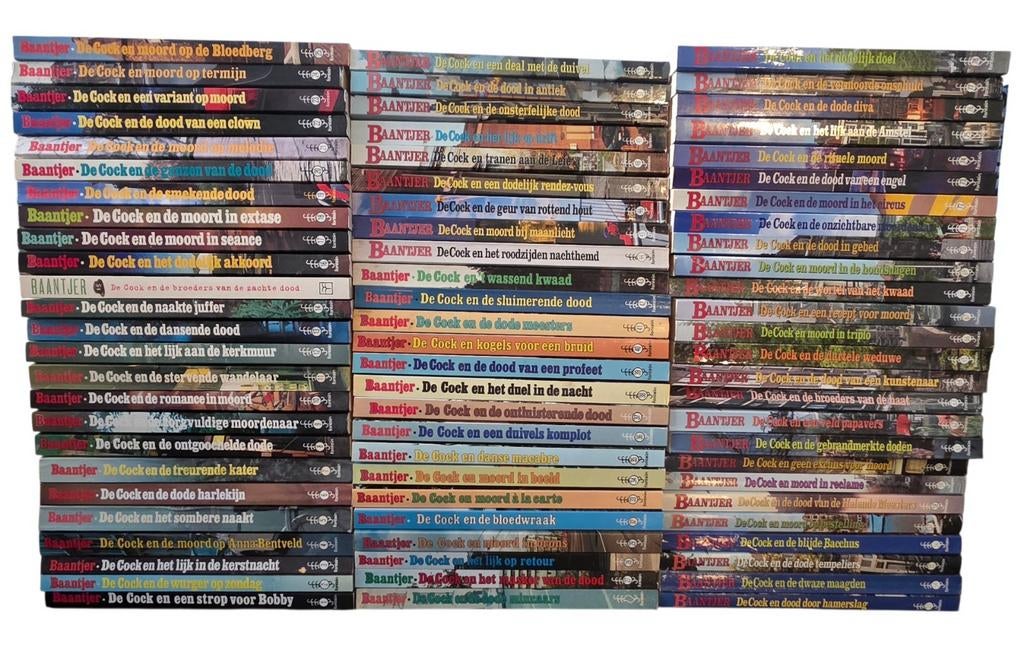 Baantjer 1 t/m 78 - Baantjer Boeken, Boeken, Ophalen of Verzenden, Zo goed als nieuw