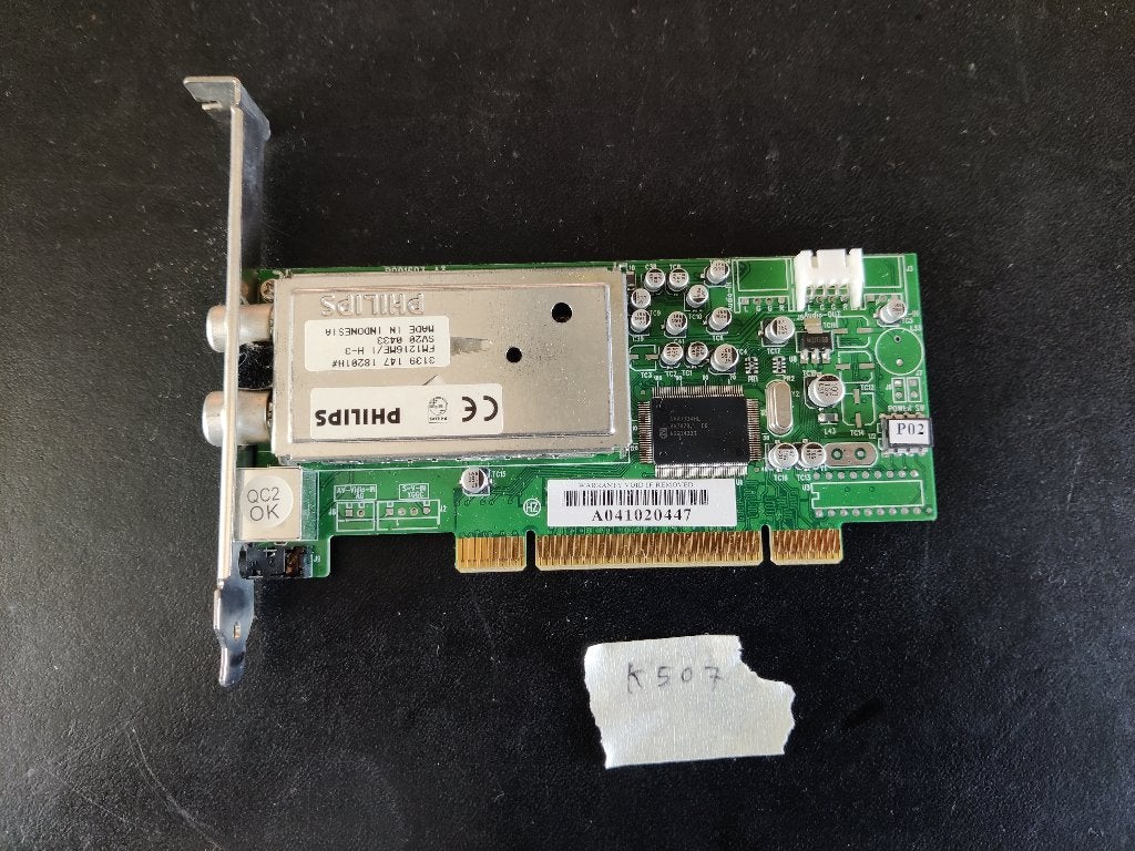 Philips TV-Tuner model FM1216ME-I H-3 PCI kaart [K507] 12-6, Computers en Software, Capture cards, Ophalen of Verzenden, Gebruikt