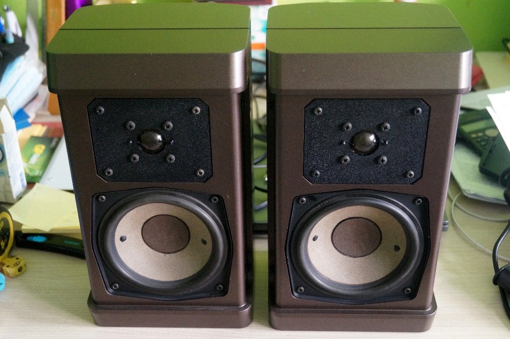 Grundig M300 Luidsprekers, Overige merken, Stereo speakers, Gebruikt, Inclusief kabels