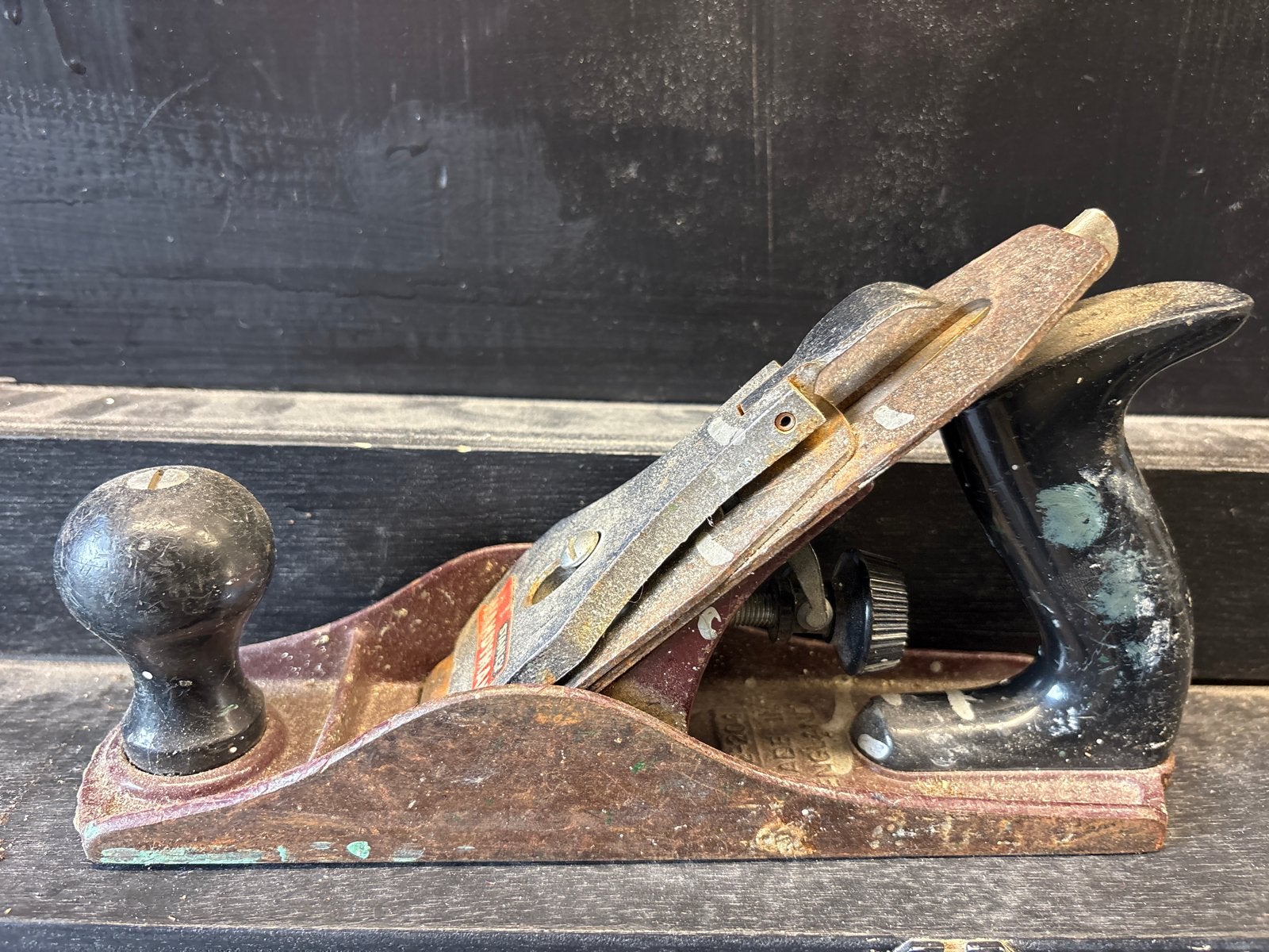 Vintage Stanley Handyman schaaf - Made in England, Doe-het-zelf en Verbouw, Ophalen, Gebruikt, Overige typen, Stanley