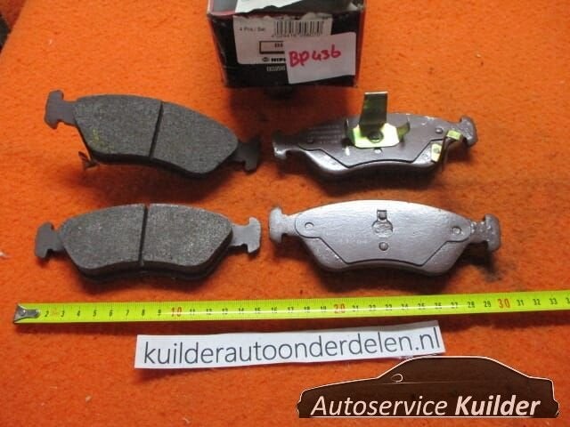 Remblokken voorzijde Kia Clarus Nipparts J3600303 BP436 BLF1, Kia, -, -, Nieuw