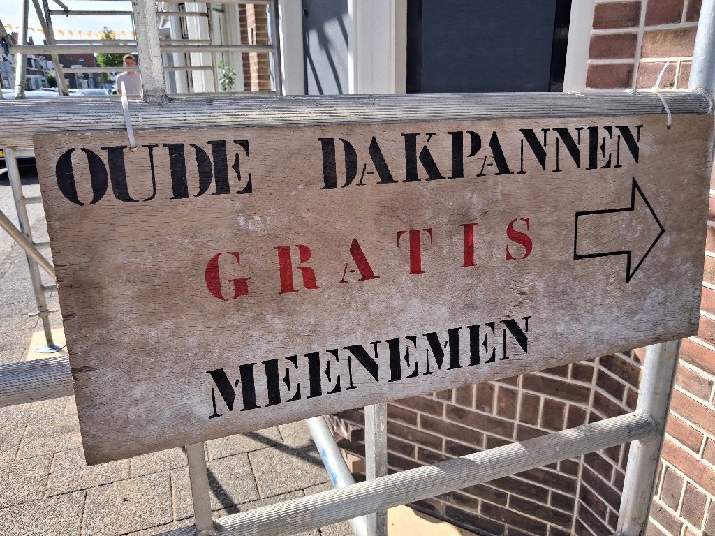 GRATIS OPHALEN OUDE DAKPANNEN, Ophalen, Gebruikt, Steen of Klei, 15 m² of meer