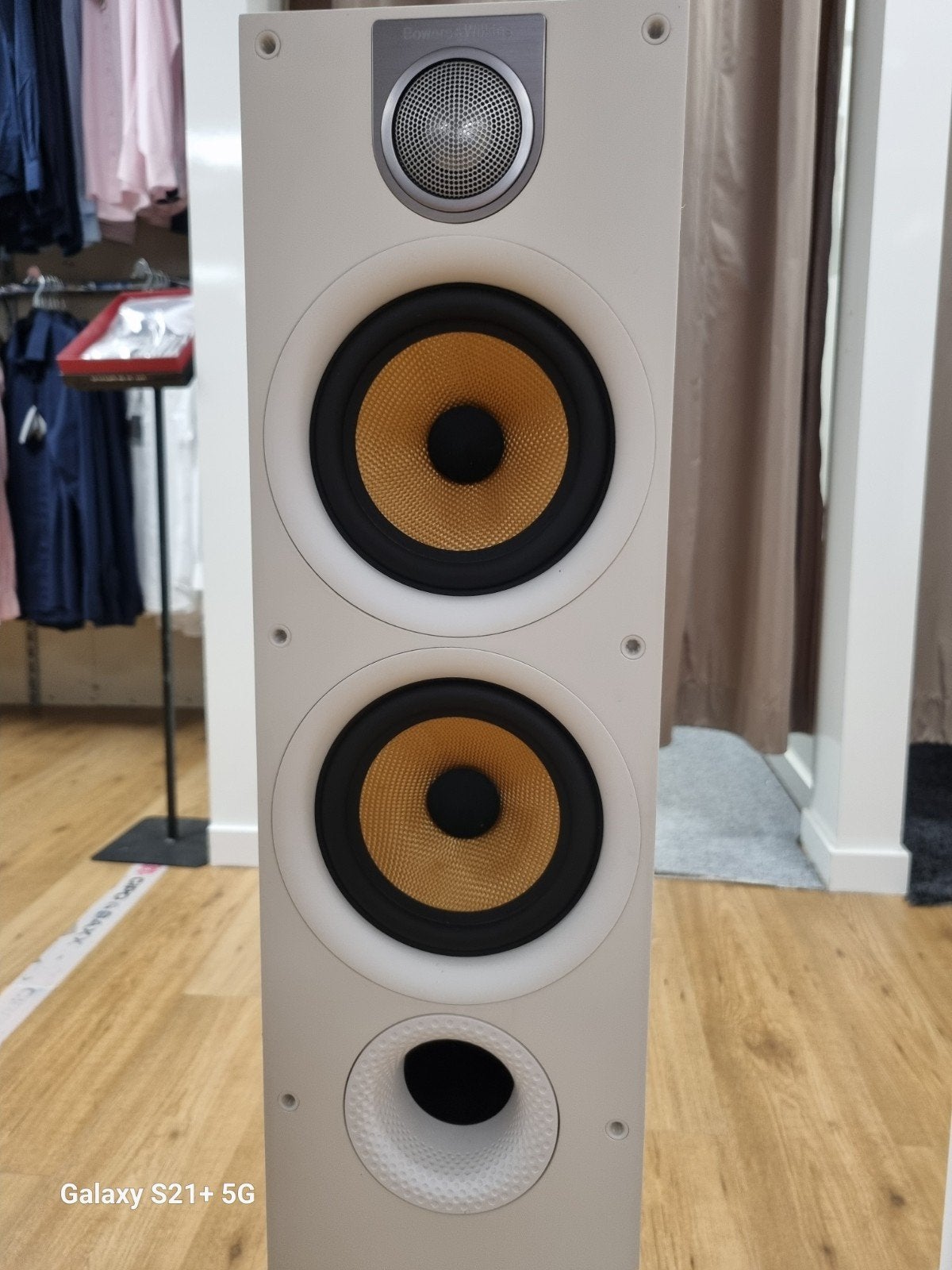 ✅Bowers & Wilkins (B&W) 684 S2 Wit-Topstaat., Ophalen, Stereo speakers, -, -