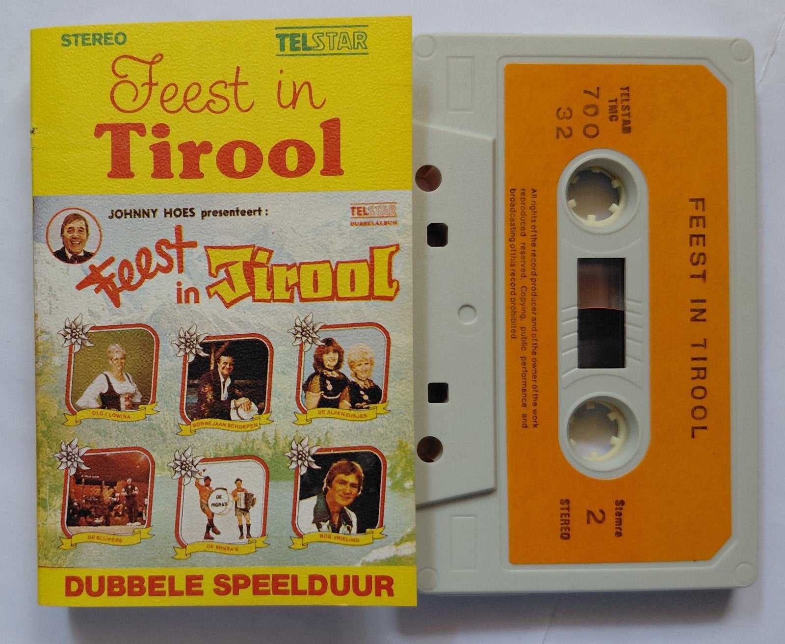TMC  - 70032.  Feest in Tirol., Cd's en Dvd's, Cassettebandjes, Zo goed als nieuw, 1 bandje, Verzenden