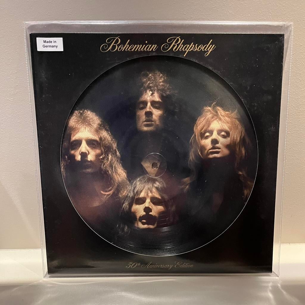Queen picture disc Bohemian Rhapsody, Ophalen of Verzenden, Zo goed als nieuw, Overige formaten, Poprock