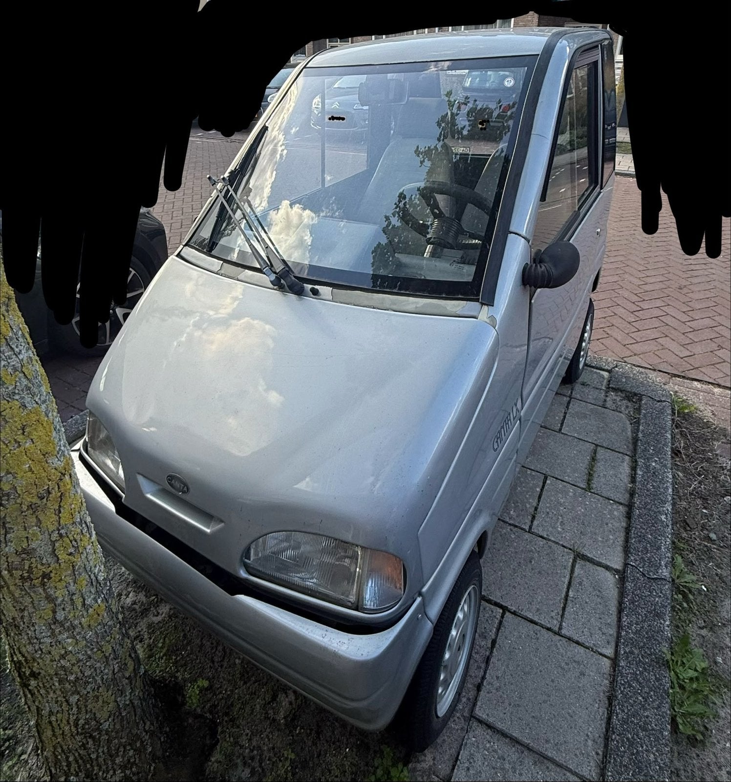 Canta LX - Zilvergrijs - 45km/u, Ophalen, Gebruikt, Canta, 16 km/u of meer