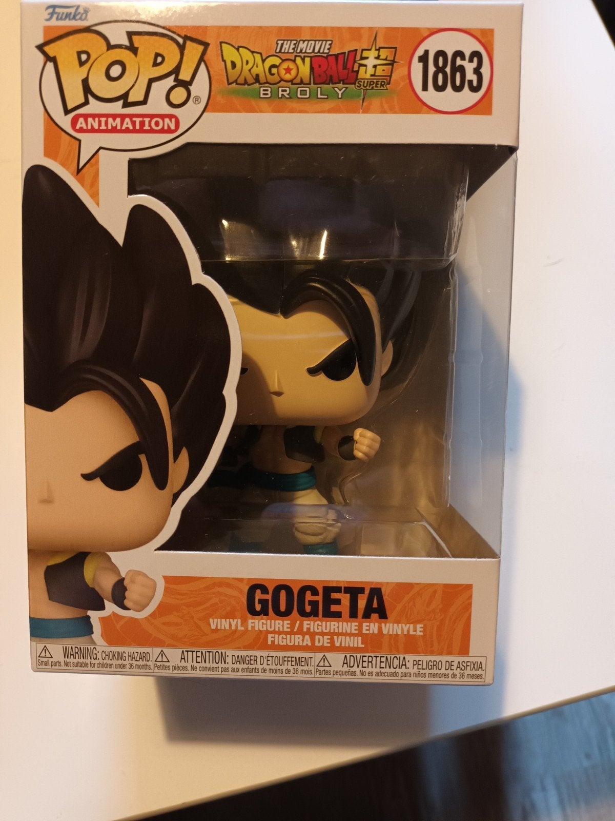 Funko Pop! Dragon Ball Super Broly - Gogeta #1863, Ophalen of Verzenden, Zo goed als nieuw