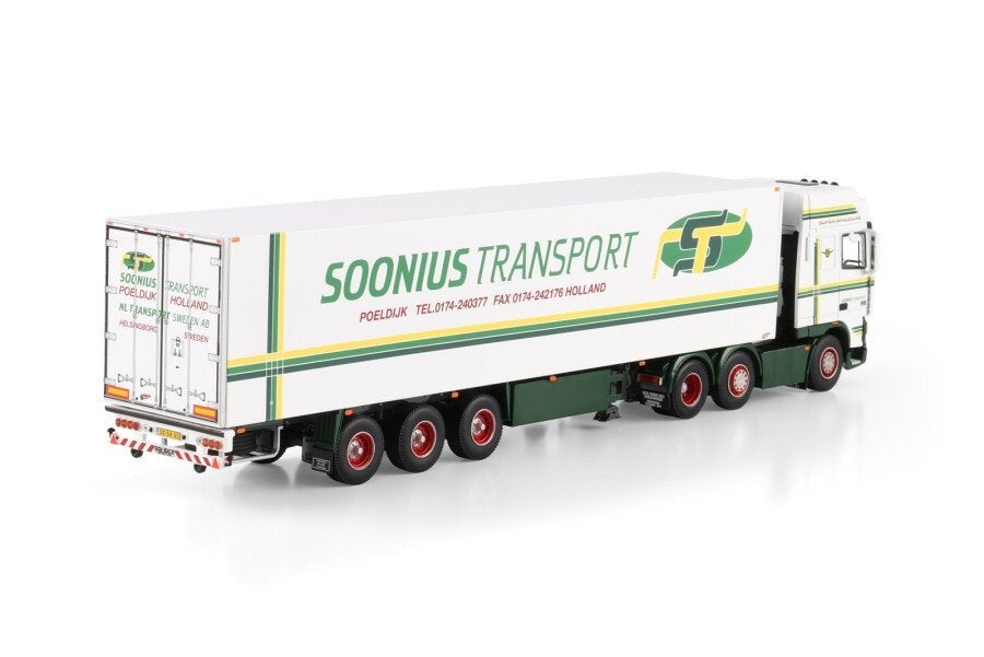 WSI  DAF 95 XF SSC 6X2 TWIN STEER REEFER TRAILER  SOONIUS, Ophalen of Verzenden, Nieuw, Bus of Vrachtwagen, Wsi