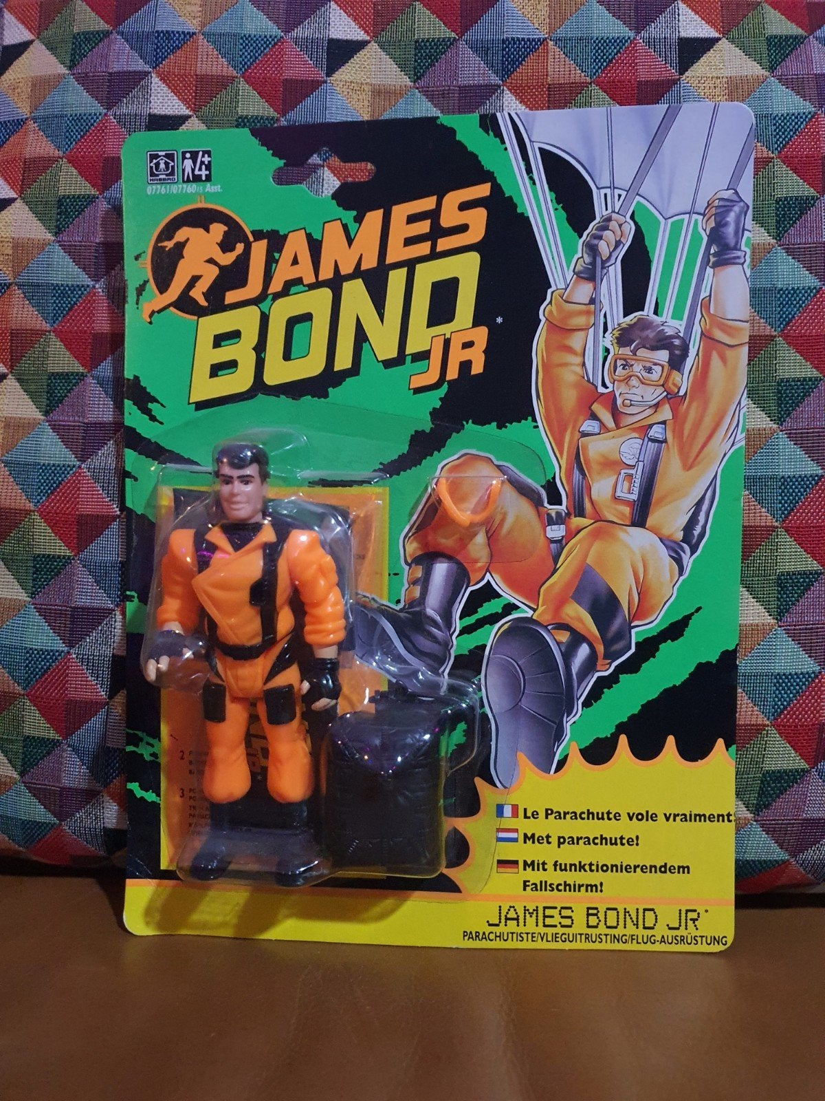 James Bond JR Parachute Hasbro Vintage, Ophalen of Verzenden, Zo goed als nieuw