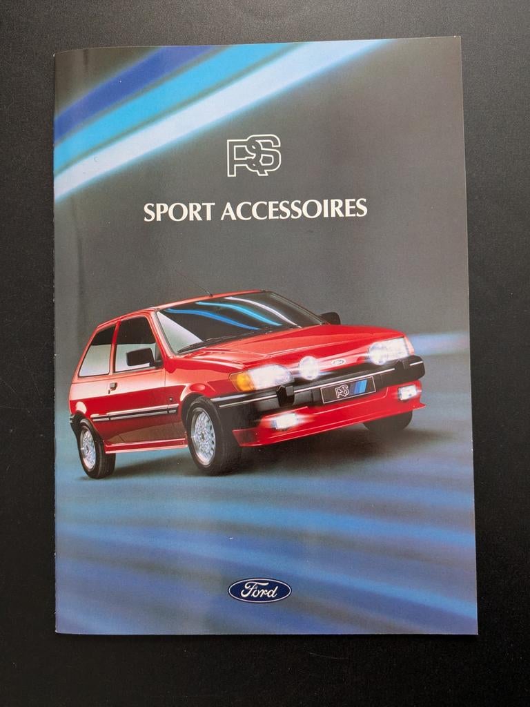 Brochure FORD RS Sport Accessoires, Ophalen of Verzenden, Zo goed als nieuw, Ford