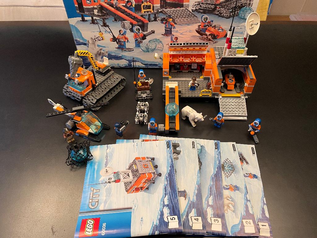 LEGO City Arctic Basiskamp - 60036 - INCL. DOOS & BOEKJES, City, Inclusief extra onderdelen, Lego, Ophalen of Verzenden