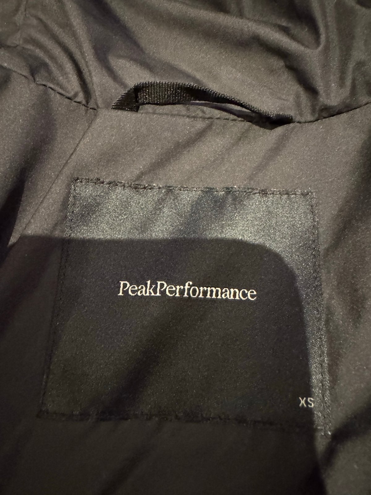 Peak Performance W Down Ski Jacket - Zwart - Maat XS, Kleding | Dames, Ophalen of Verzenden, Zo goed als nieuw, Maat 34 (XS) of kleiner
