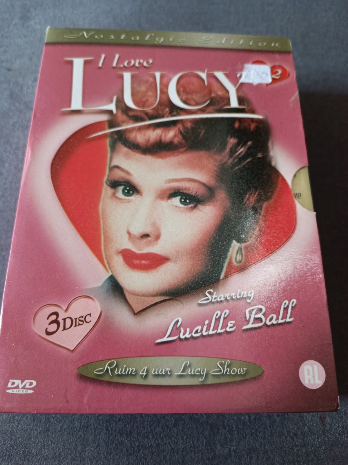 I love Lucy - 3 dvd box, Alle leeftijden, Ophalen of Verzenden, Zo goed als nieuw, Komedie