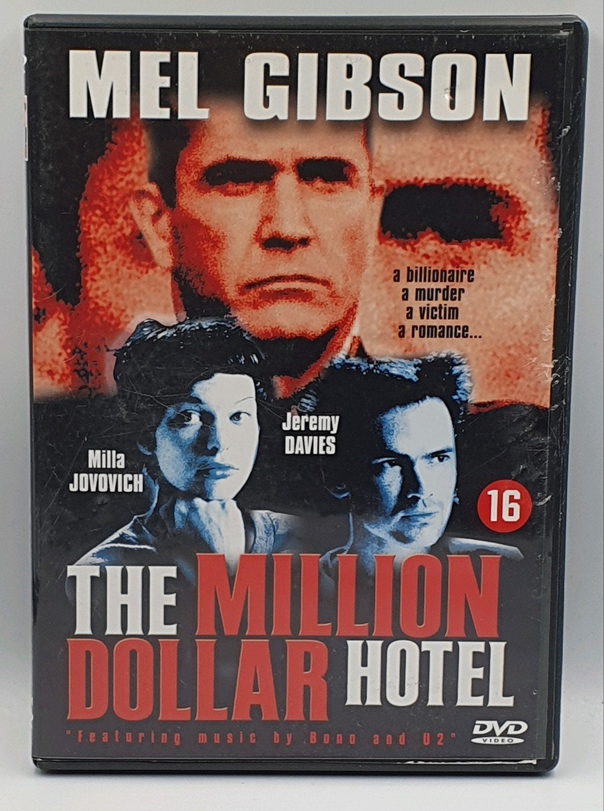 The Million Dollar Hotel DVD - Wim Wenders, Mel Gibson, Vanaf 16 jaar, Nederlands, Overige genres, Ophalen of Verzenden