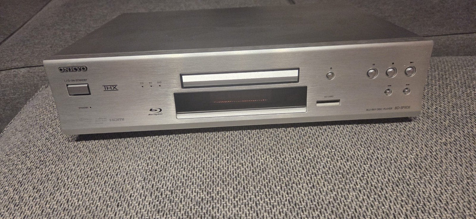 Onkyo Blu Ray speler, type BD-SP808, Ophalen, Zo goed als nieuw, Overige merken