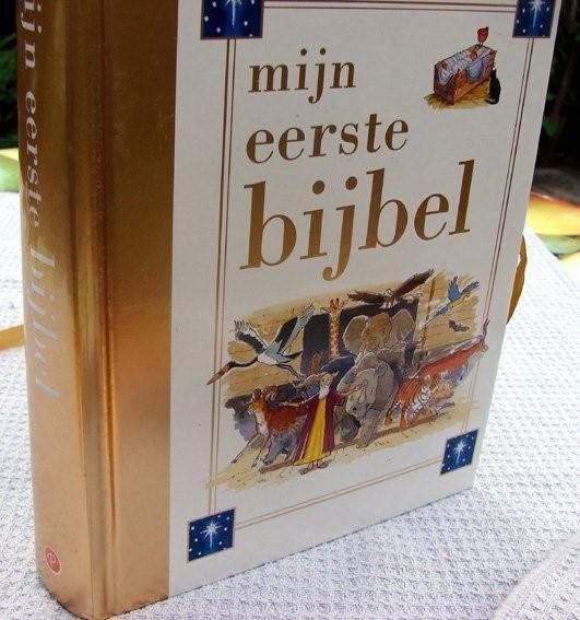 Mijn eerste KLEUTER Bijbel met tekeningen van John Dillow, Ophalen of Verzenden, Zo goed als nieuw, Christendom | Katholiek