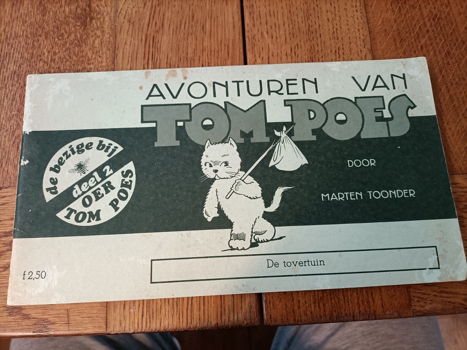 Tom Poes de Tovertuin, Eén stripboek, Ophalen of Verzenden, Gelezen