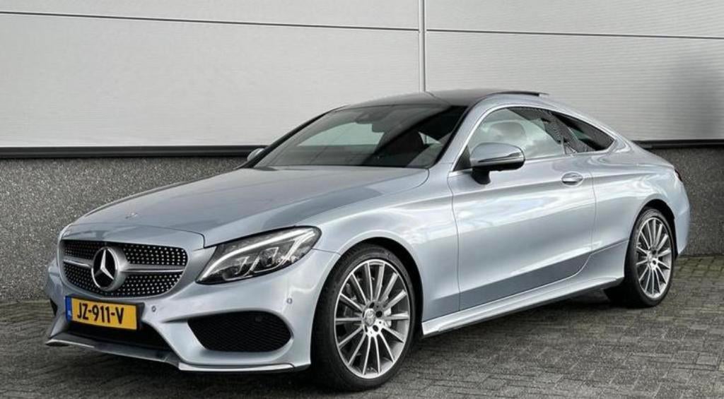 Mercedes-Benz C-Klasse C250d 2.1 150KW Coupe 9G-TR+ 2016, Automaat, Achterwielaandrijving, 1800 kg, 4 cilinders