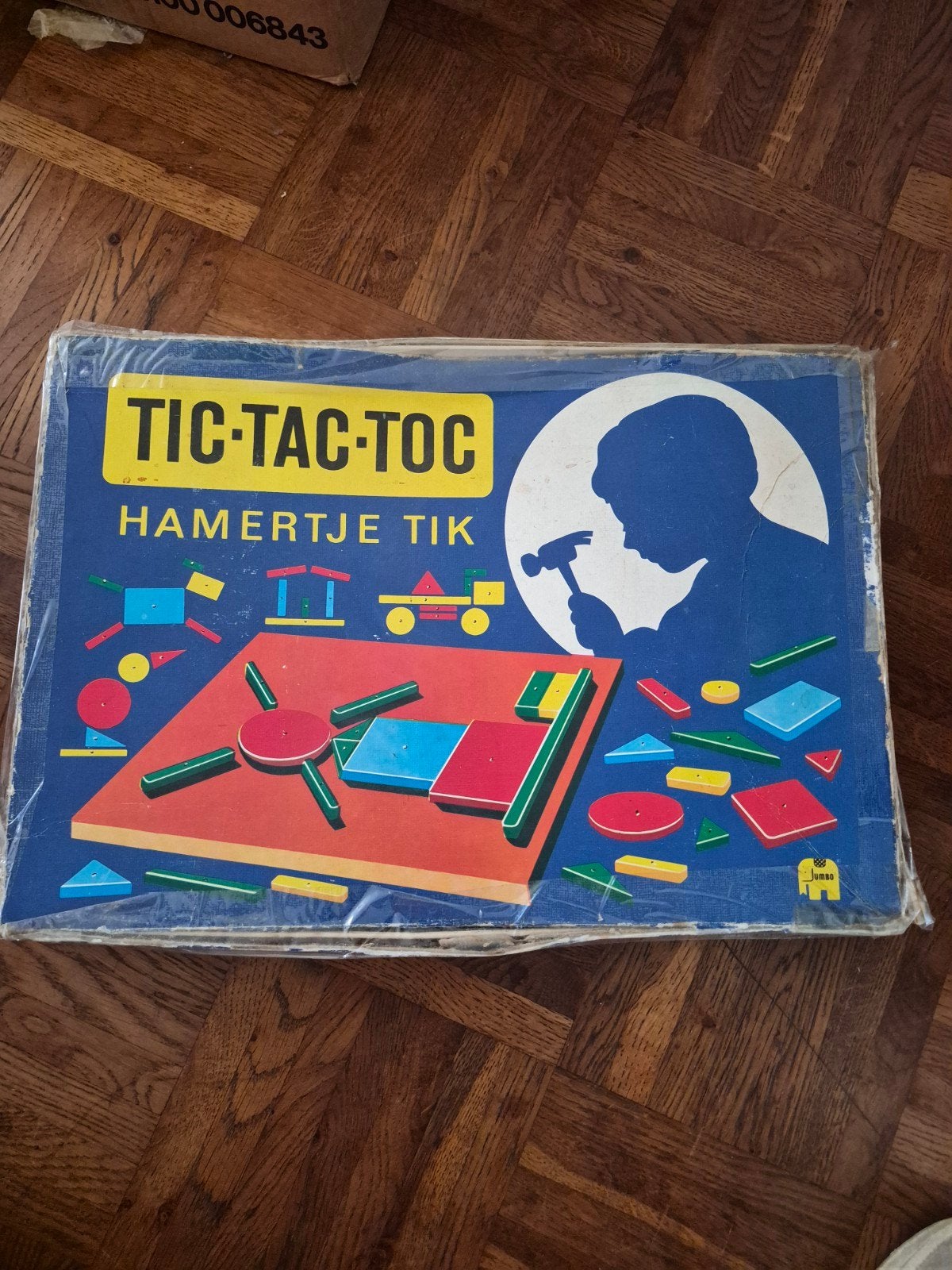 Vintage Tic-Tac-Toc Hamertje Tik Spel, Ophalen, Gebruikt, Overige merken