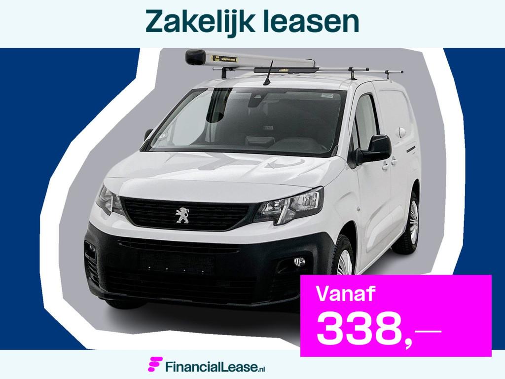 Peugeot Partner 1.5 BlueHDi 130 EAT8 S&S L2 Inrichting Schui, Stof, Gebruikt, 4 cilinders, Met garantie (alle)