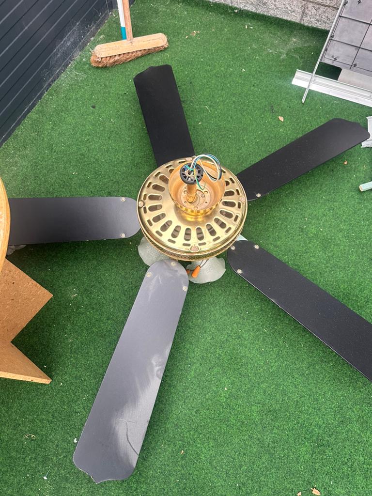Ventilator met lamp, Ophalen, Minder dan 50 cm