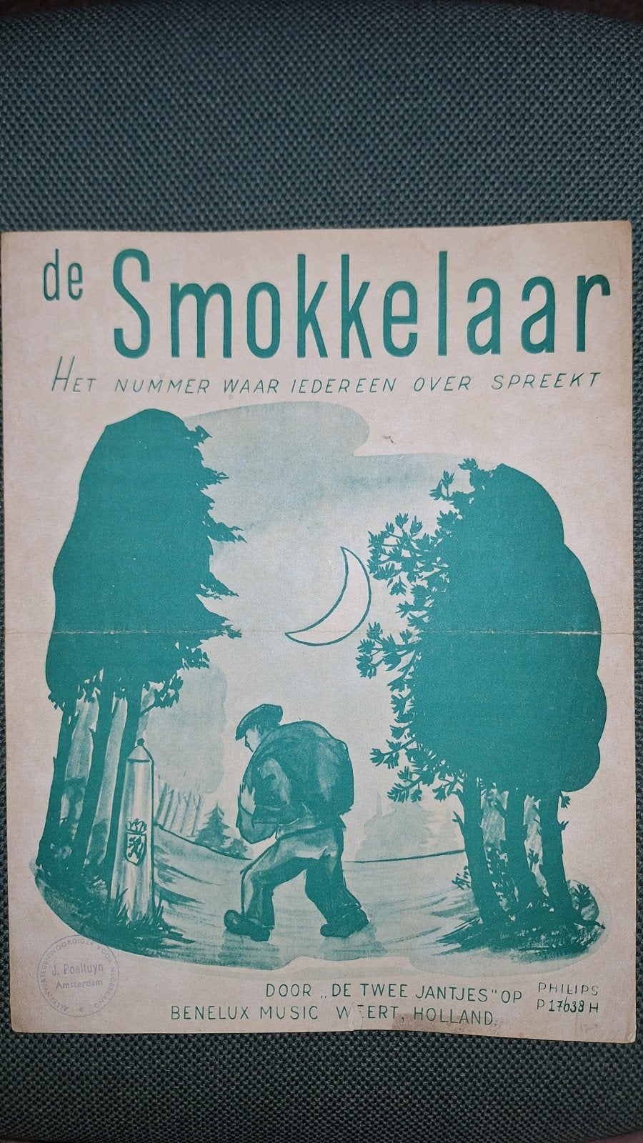 De Smokkelaar - Benelux Music Weert, Gebruikt, Overige genres, Ophalen of Verzenden, Artiest of Componist
