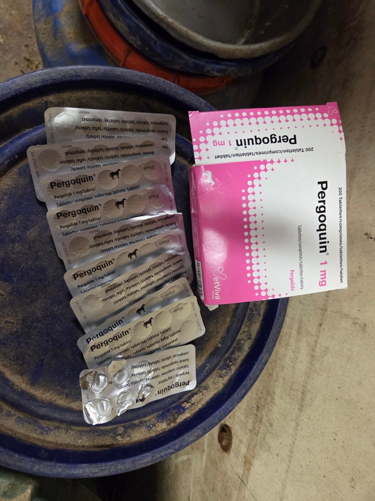 Pergoquin 1 mg PPID, Ophalen of Verzenden, Hond