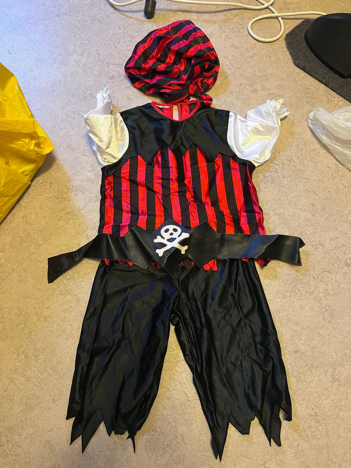 Piratenkostuum voor kinderen - Maat 98, Ophalen of Verzenden, Gebruikt, 104 of kleiner, Jongen of Meisje