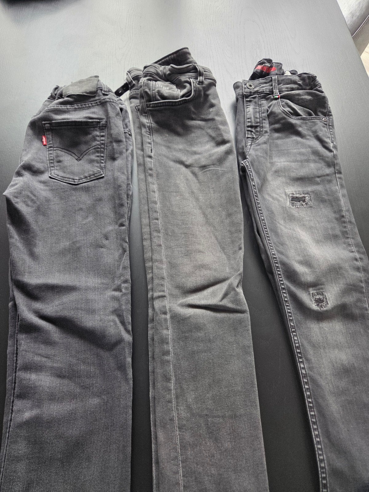 3 spijkerbroeken., Kinderen en Baby's, Broek, Gebruikt, Ophalen of Verzenden, Vingino