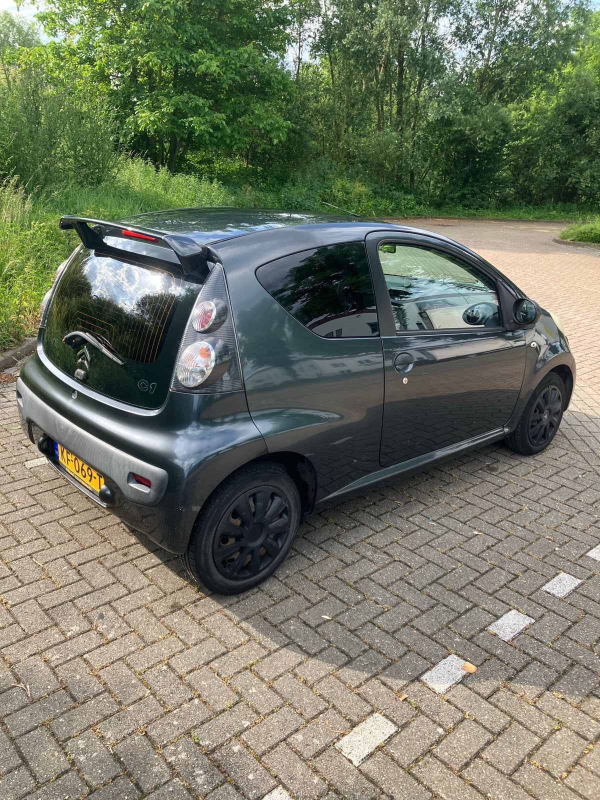 Citroën C1 1.0 3-DRS 2006 GrijsAntraciet, Auto's, Voorwielaandrijving, 765 kg, 4 stoelen, C1