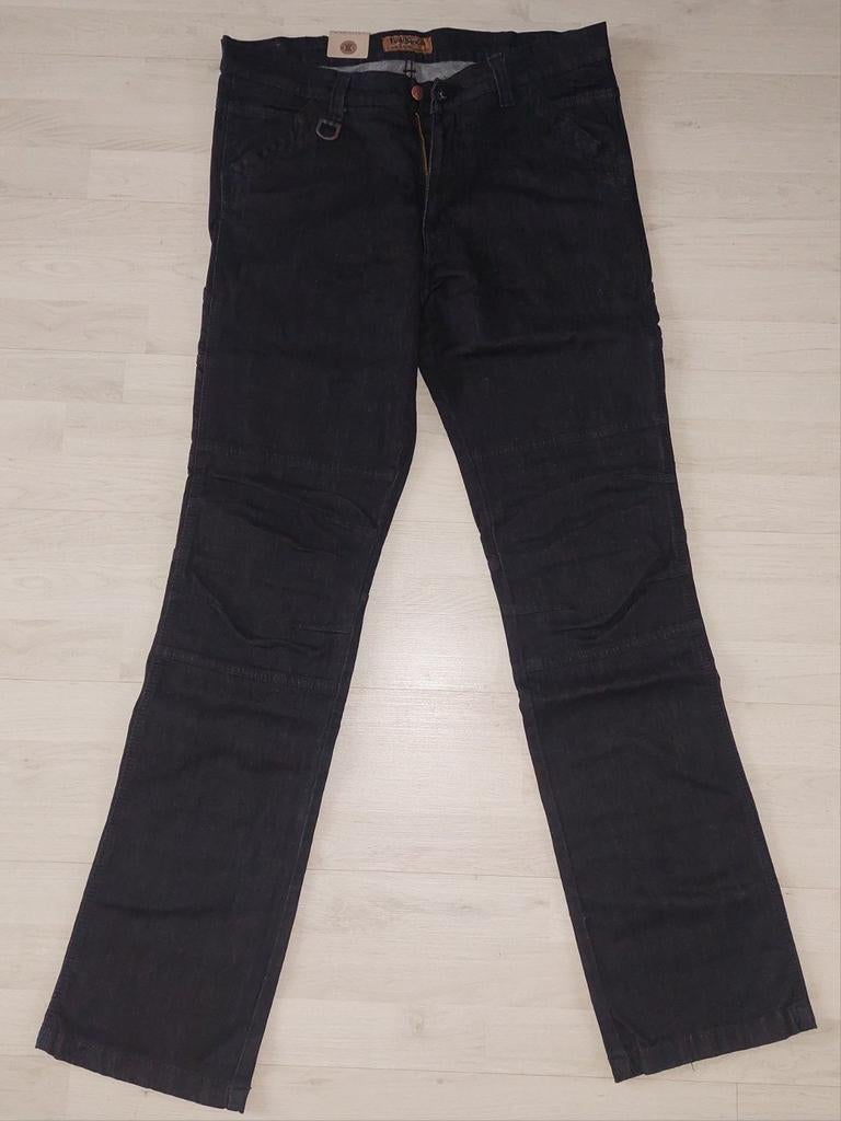 Crosshatch Toolbox multifunctionele werkjeans 38/36 & 40/32, Crosshatch, Zwart, Overige jeansmaten, Nieuw