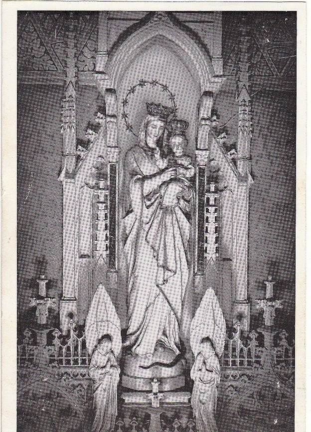 Tilburg Maria-altaar Missiehuis O.L. Vrouw 1970., Ophalen, 1940 tot 1960, Gelopen, Noord-Brabant