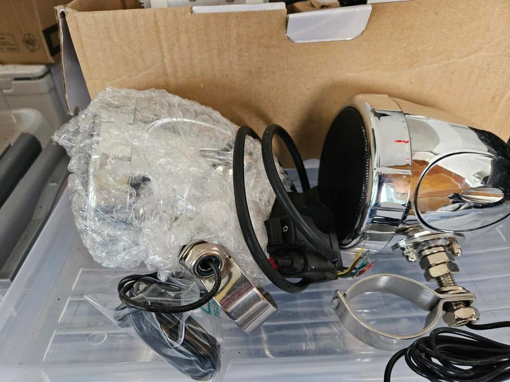 Motorfiets Audio Systeem voor custom chopper motoren, Ophalen of Verzenden, Nieuw