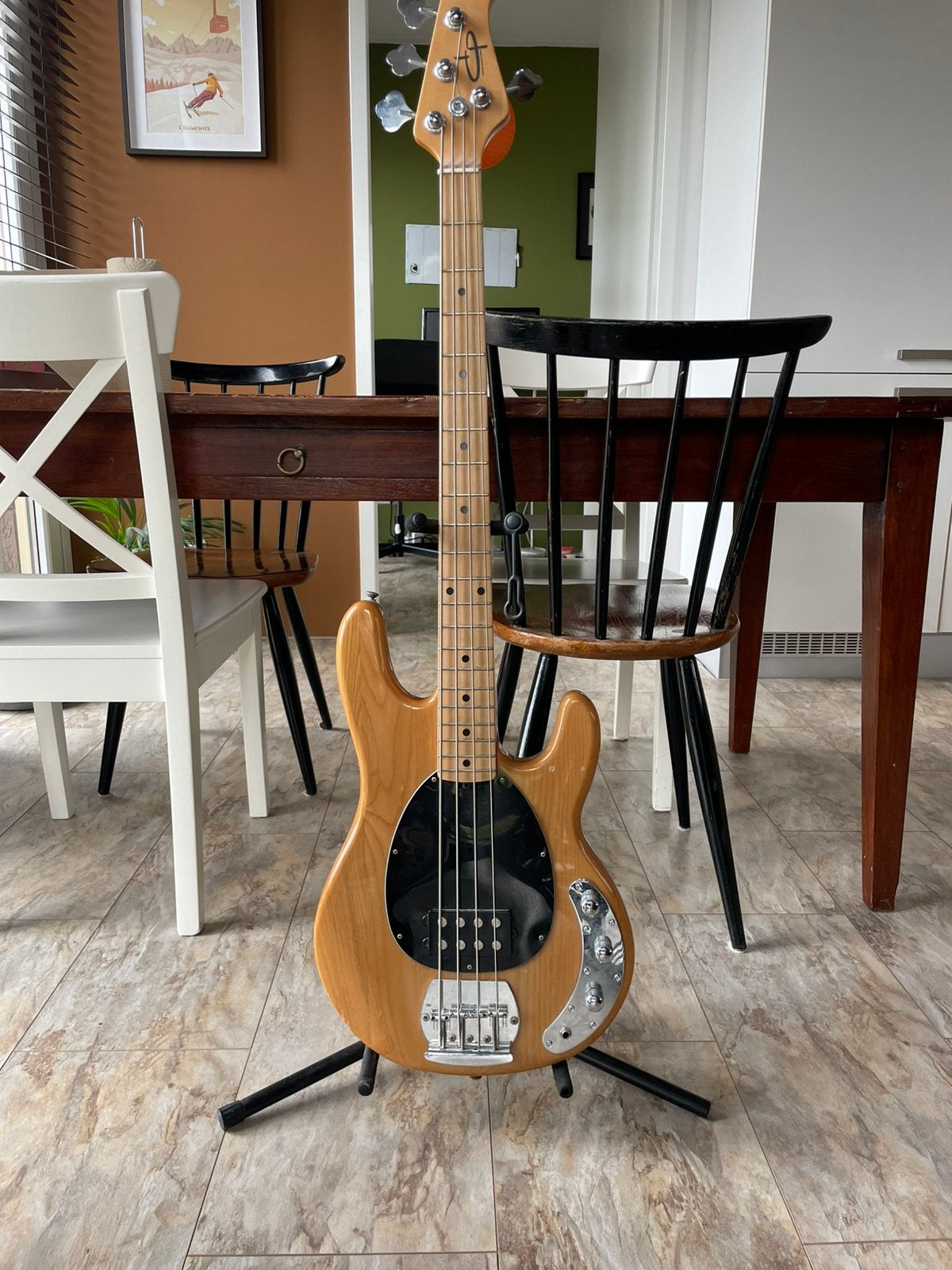 OLP 4 string bass, Ophalen, Gebruikt, Elektrisch