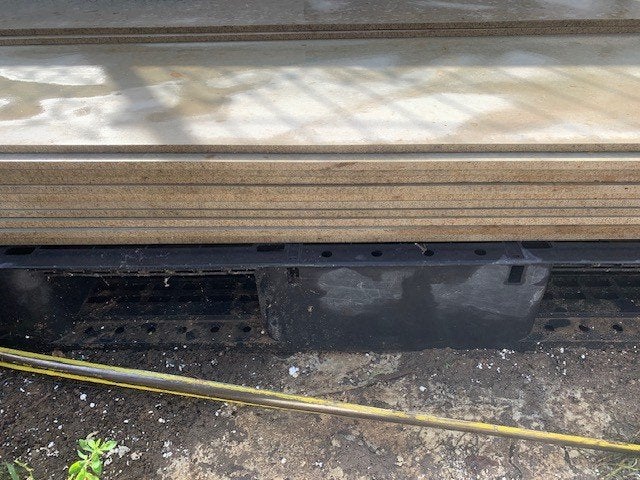 Betonvezel cembrit platen, Ophalen, Zo goed als nieuw, Overige materialen