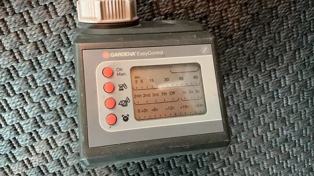 Gardena EasyControl met vochtsensor, Tuin en Terras, Bewateringscomputers, Gebruikt, Ophalen of Verzenden