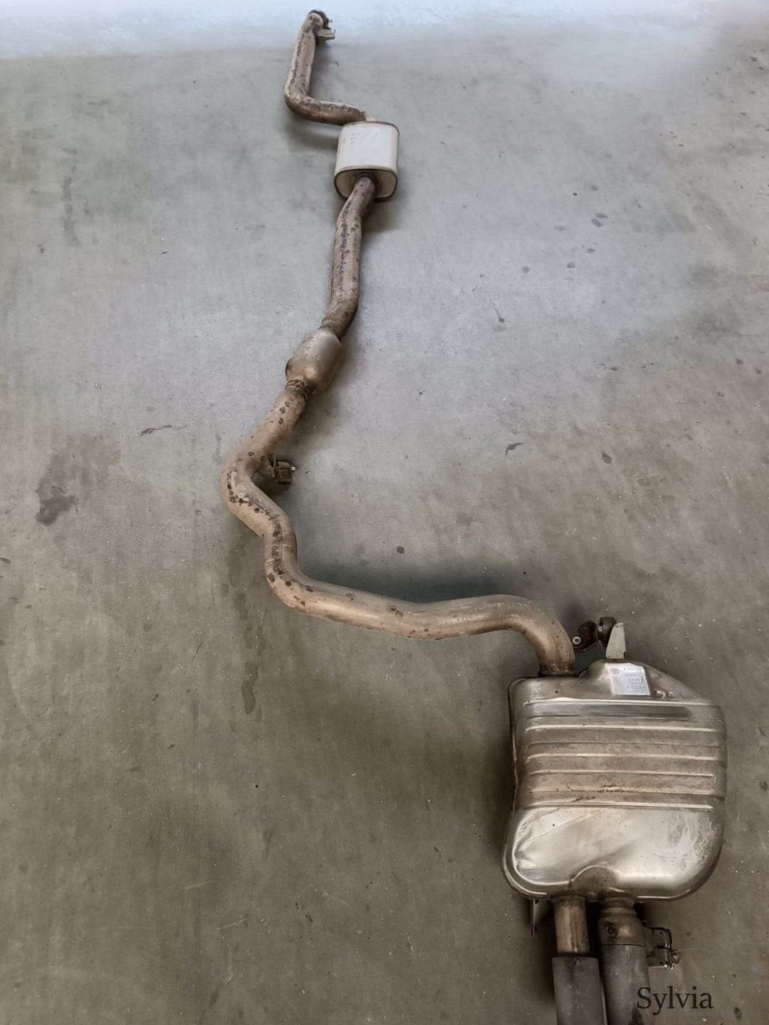 Uitlaatsysteem compleet B48B20A 330e BMW 3 serie F30 LCi 862, Auto-onderdelen, Gebruikt, -, -, Ophalen of Verzenden